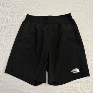 The North Face Youth Boy Large Running Track Athletic Black Shorts